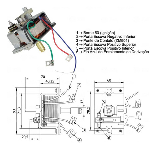 Automatico Partida 24v Kb Compativel Com Scania 112 113