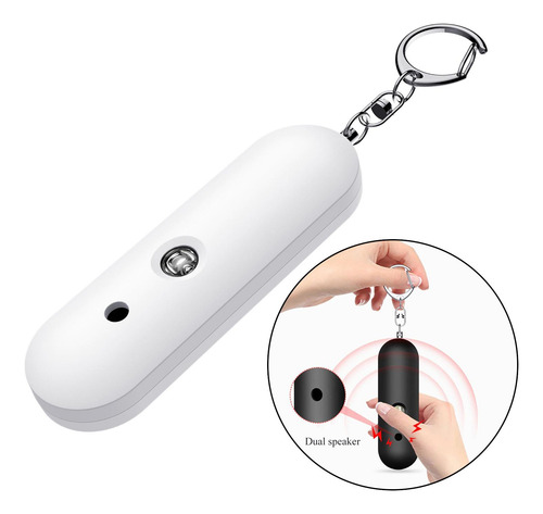 Sirena De Autodefensa De 130 Db, Alarma Personal, Llavero De