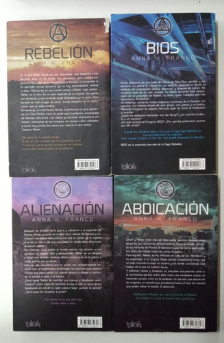 Saga Rebelion (libros 1 Al 4) - Anna K. Franco - Block