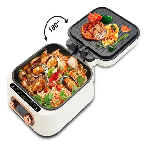 Parrilla De Olla Caliente Hot Pot Grill 3 En 1