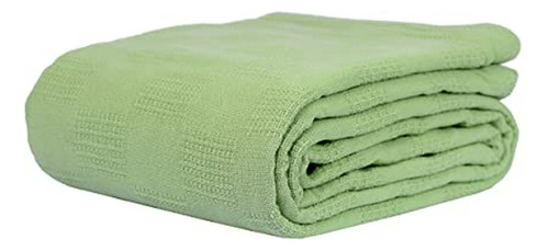 Linteum Textil (74x100 En, Verde) Del Hospital Manta Térmica