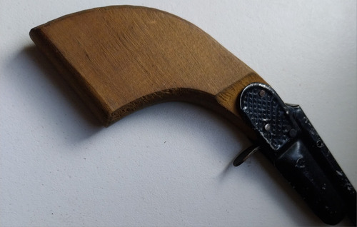 Matarazzo Antigua Pistola. Caño Metálico Y Empuñadura Madera (Usado)