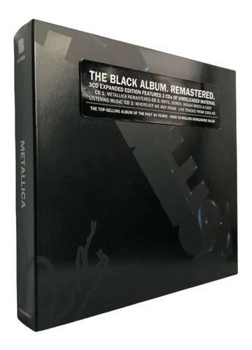 Metallica - The Black Album:  Expanded Edition- cd 2021 producido por Universal Music
