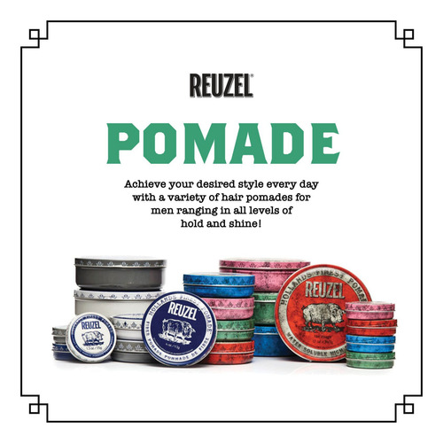 Kit 2 Reuzel Fiber Cera Cabello Hombre Matte 113g
