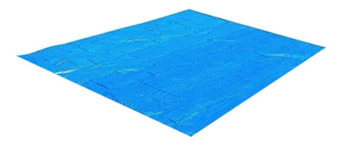 Piso Protector Pileta Bestway 274 X 274 Para Fast Set Color Azul