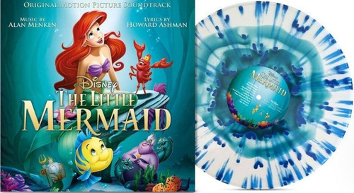 - Little Mermaid La Sirenita 35th- vinilo versión anniversary edition 2024 en cartón producido por Walt Disney Records
