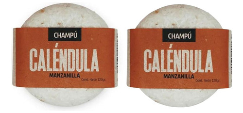 Champú Sólido Calendula-manzanilla 2 De 120g