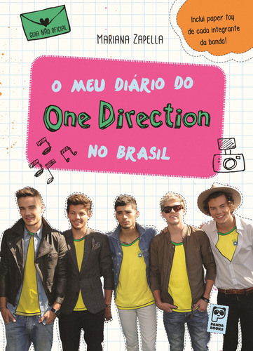 O meu diário do One Direction no Brasil, de Zapella, Mariana. Editora Original Ltda., capa mole em português, 2014