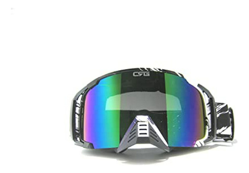 Googles De Carrera Para Adultos Crg Motocross Atv Dirt Bike 