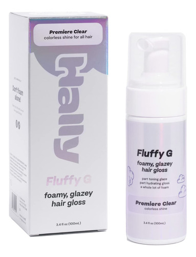 Hally Fluffy G - Tratamiento De Brillo Para El Cabello Espum