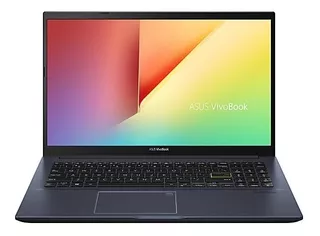 Notebook Asus VivoBook F513EA black 15.6", Intel Core i3 1115G4 8GB de RAM 256GB SSD, Intel UHD Graphics Xe G4 48EUs 1920x1080px Windows 10 Home