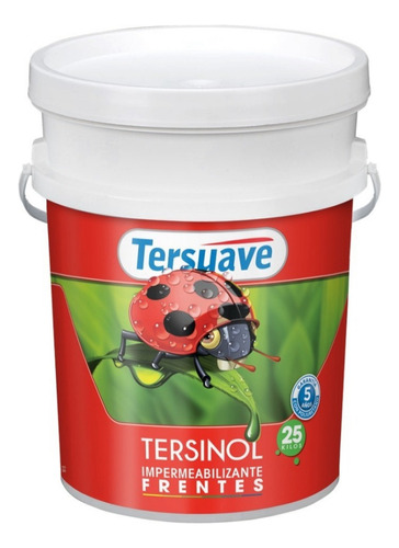 Tersuave Tersinol Frentes Impermeabilizante 25 Kg Color Blanco