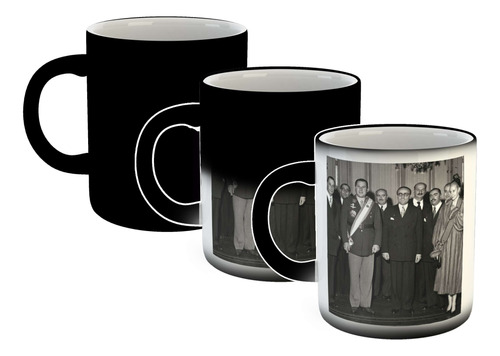 Taza Magica Juan Domingo Peron Foto Iconica Peronismo P4