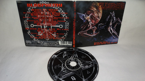 Blasphemy  Gods Of War + Blood Upon The Altar (digipack Osm