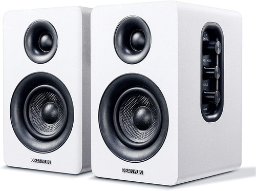 Altavoces P/ Pc Sanyun Sw208 3.5mm Aux, Bluetooth , Blanco