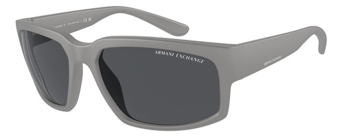 Lentes De Sol Ax4142su Gris Oscuro Armani Exchange