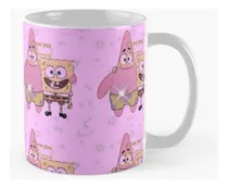 Comprar Taza X4 Bob Esponja Y Patricio Mejores Amigos Calidad Premiu