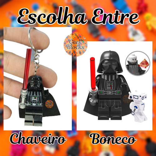 Minifiguras Lego Star Wars Vários Personagens Geek Boneco Anakin Piloto Boneco