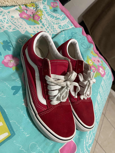 Tennis Vans Old School Rojos