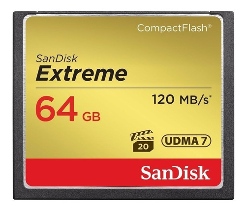 Tarjeta de memoria SanDisk SDCFXS-064G-A46  Extreme 64GB