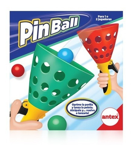 Pinball Lanza Y Atrapa Las Pelotas Original De Antex 