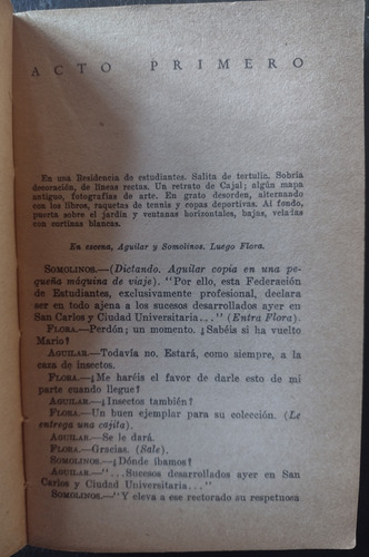 Nuestra Natacha De Alejandro Casona Con Firma Autor (Usado)