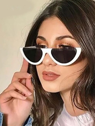 Gafas De Sol Coloridas De Media Montura Para Hombre Y Mujer,