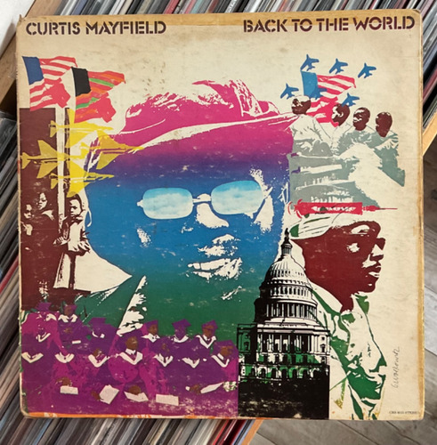 Curtis Mayfield Back To The World Vinilo Excelente Año 1973