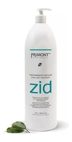 Tratamiento Primont Zid Post Coloración Y Alisados X 1800ml