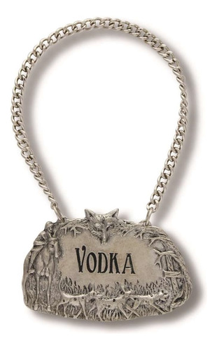 Etiqueta De Botella De Licor/etiqueta De Decantador De Vodka