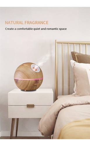 Imagen 9 de 9 de Humidificador Aromatizador Globo Calado Apto Aceites 120 Ml