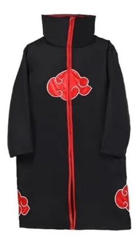 Capa Naruto Akatsuki Con Bandana Talla 14 Y Talla 16