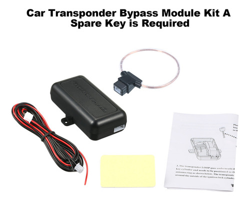 Transpondedor Bypass Módulo Kit Inmovilizador Coche Una Llav