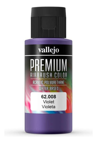 Vallejo Premium 62008 Violeta P/aerografo Rdelhobby Mza