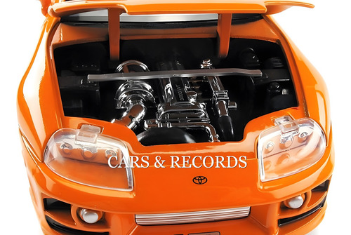 Toyota Supra 1994 Brian Fast & Furious - Jada 1/24 Naranja