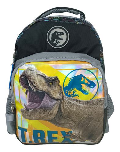 Morral Premium Jurassic World T-rex Diseño de la tela Multicolor