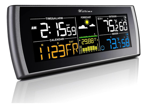Wittime 2101 Estaciones Meteorológicas Termómetro Inalámbric