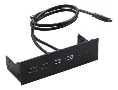Concentrador De Panel Frontal Usb 2 Puertos Usb 3.0