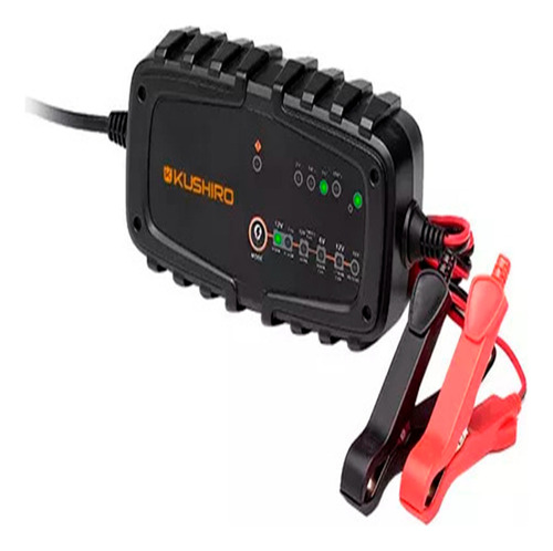 Cargador Baterías Mantenedor Kushir 6v/12v Automoto Portatil