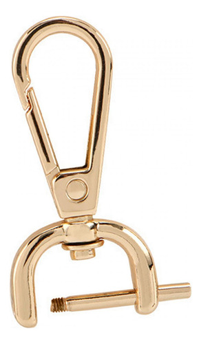 Cierres De Pinza De Langosta Para Bolso, Llavero, 16mm Oro