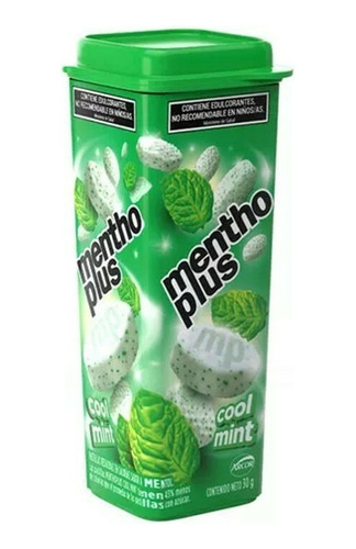 Nuevos! Caramelos Menthoplus Cool Mint Menta 30g Arcor