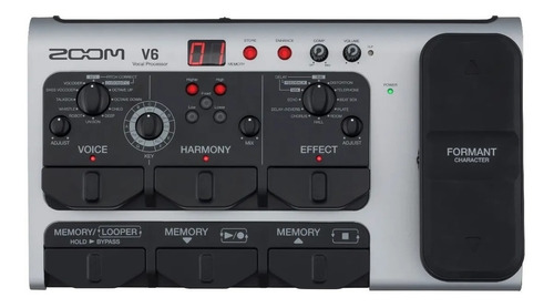 Zoom V6 Procesador Vocal Multiefectos Para Voces