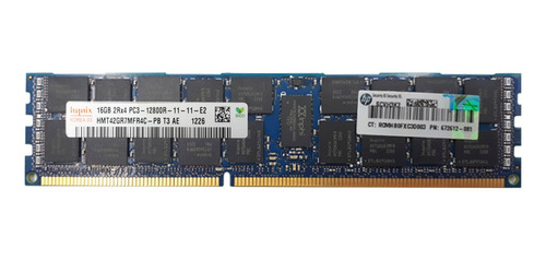 Memoria Ram Hynix 16gb Ddr3 Pc31 2800r 2rx4 Para Servidores