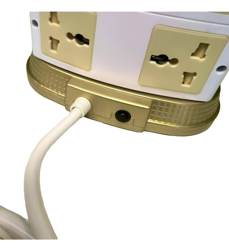 Torre Multicontacto Vertical Con 16 Contactos Y 3 Usb Socket