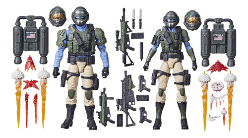G.i. Joe Classified Series Steel Corps Troopers, Figura De