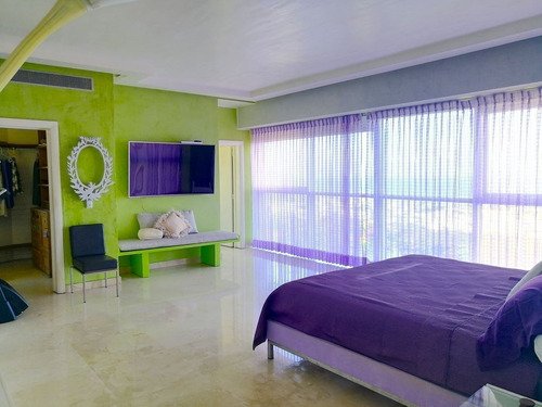 Penthouse En Alquiler En Los Cacicazgos. Av. Anacaona Con Vista Al Mar