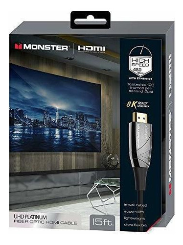 Cable Hdmi - Monster, Inc. Hdmi700hd4m Cable Hdmi Ultra Hd D