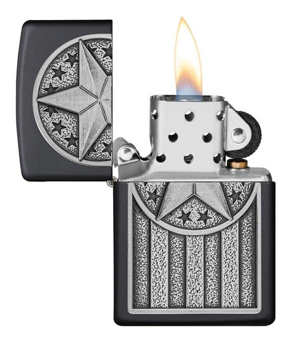 Encendedor Zippo American Metal Emblem 29018