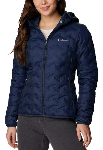 Campera Mujer Columbia Delta Ridge Down Hooded Omni-heat 