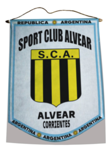Banderin 40cm Arg Corrientes Sport Club Alvear Sport Club Alvear Sport Club Alvear